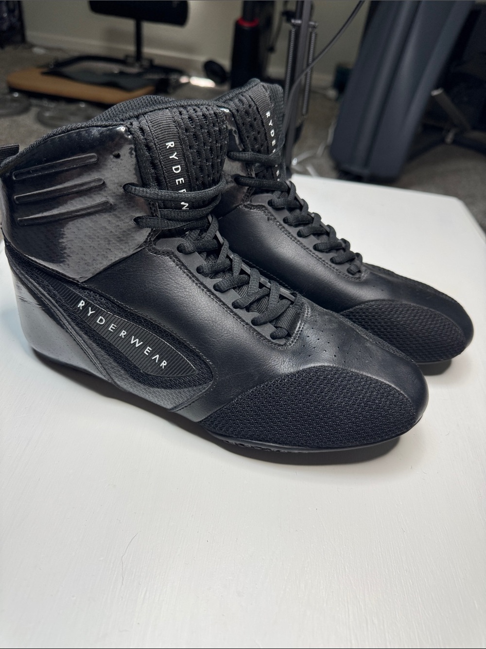 Ryderwear Men's Black High-Top Training Sneakers